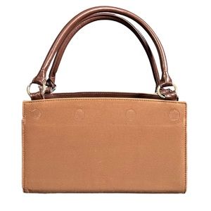 Miche Classic Base Bag Interchangeable Handbag Tan Satchel Timeless Casual Purse